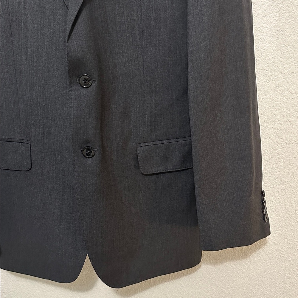 Ermenegildo Zegna Saks Fifth Avenue Charcoal Men's Suit 42R - Picture 5 of 16